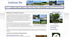Desktop Screenshot of leelanau.net